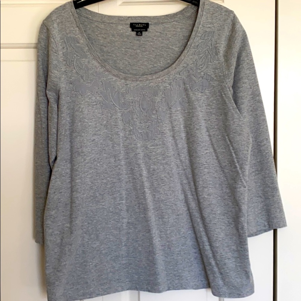 Talbots 3/4 Tee